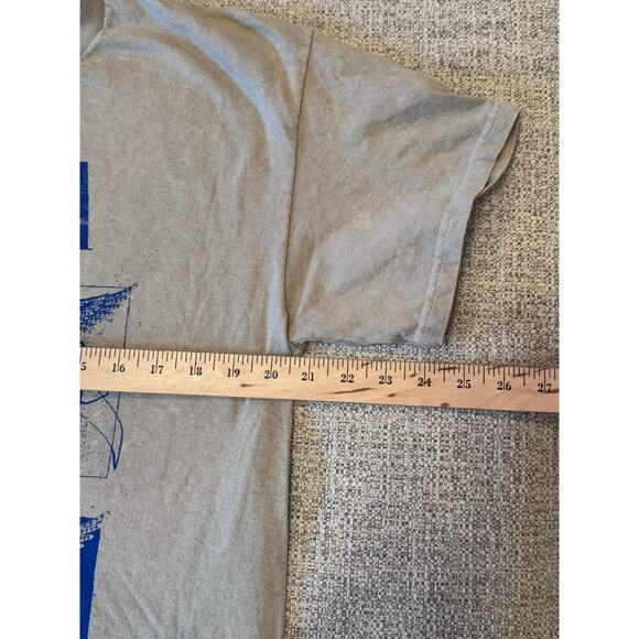 Nirvana In Utero Fairy Mineral Wash Tan Gray Blue Band Graphic Tee Rock Grunge L - Picture 3 of 6